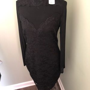 Brand new black mini dress